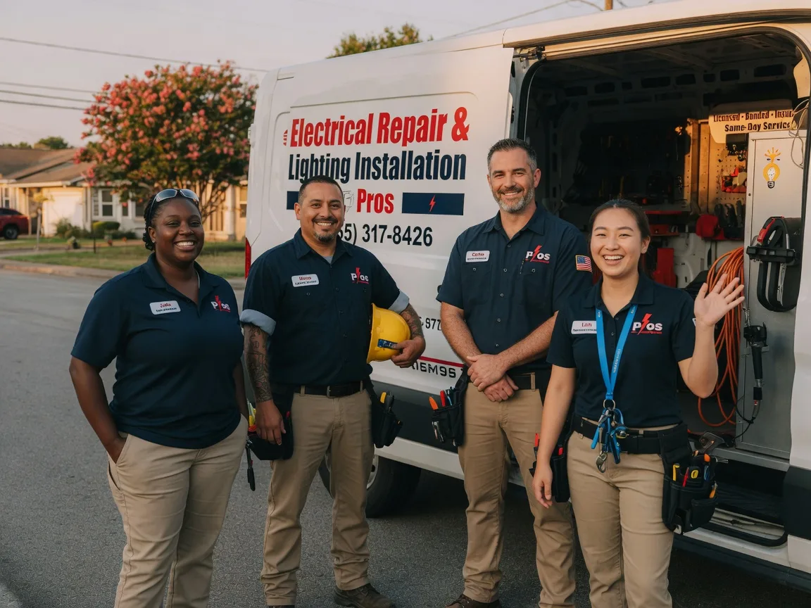 Licensed Electrician company in Mcqueeney, TX